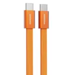 Porodo High-Speed USB-C Braided Cable Charging & Data Transfer - Orange