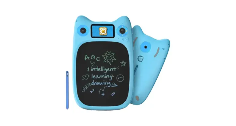 Porodo Kids Drawing & Writing Board with 95 Guided Drawings & 3.0″ IPS Display
