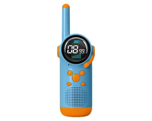 Porodo Kids Dual LCD Walkie Talkies with Flashlight & Keypad Child Lock
