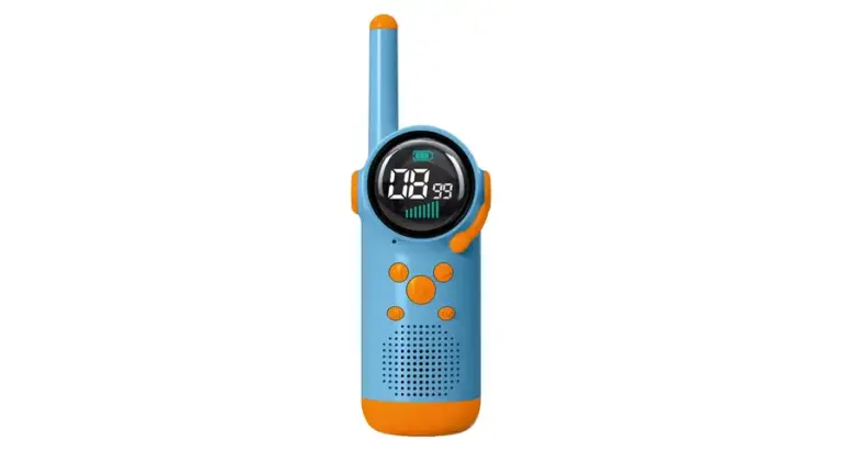 Porodo Kids Dual LCD Walkie Talkies with Flashlight & Keypad Child Lock
