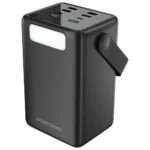 Porodo Lara 80000mAh Power Bank with Integrated Cables & Flashlight