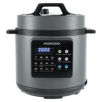 Porodo Lifestyle 1300W Multi-Cuisine Pressure Cooker with High-Quality Material
