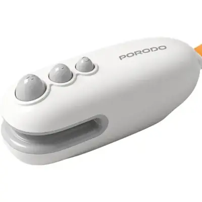 Porodo Lifestyle 2-In-1 Magnetic Mini Sealer & Cutter With Rechargeable Battery