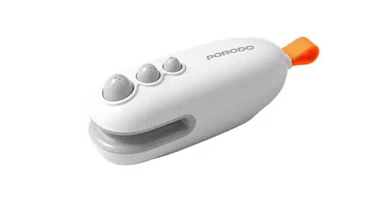 Porodo Lifestyle 2-In-1 Magnetic Mini Sealer & Cutter With Rechargeable Battery