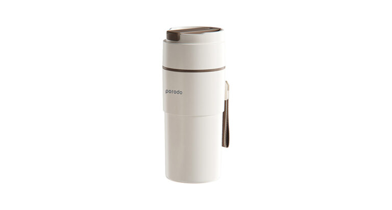 Porodo Lifestyle 2 In 1 Portable Blender Insulated Hot/Cold Mug