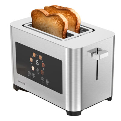 Porodo Lifestyle 2-Slice Digital Pop up Toaster 850W
