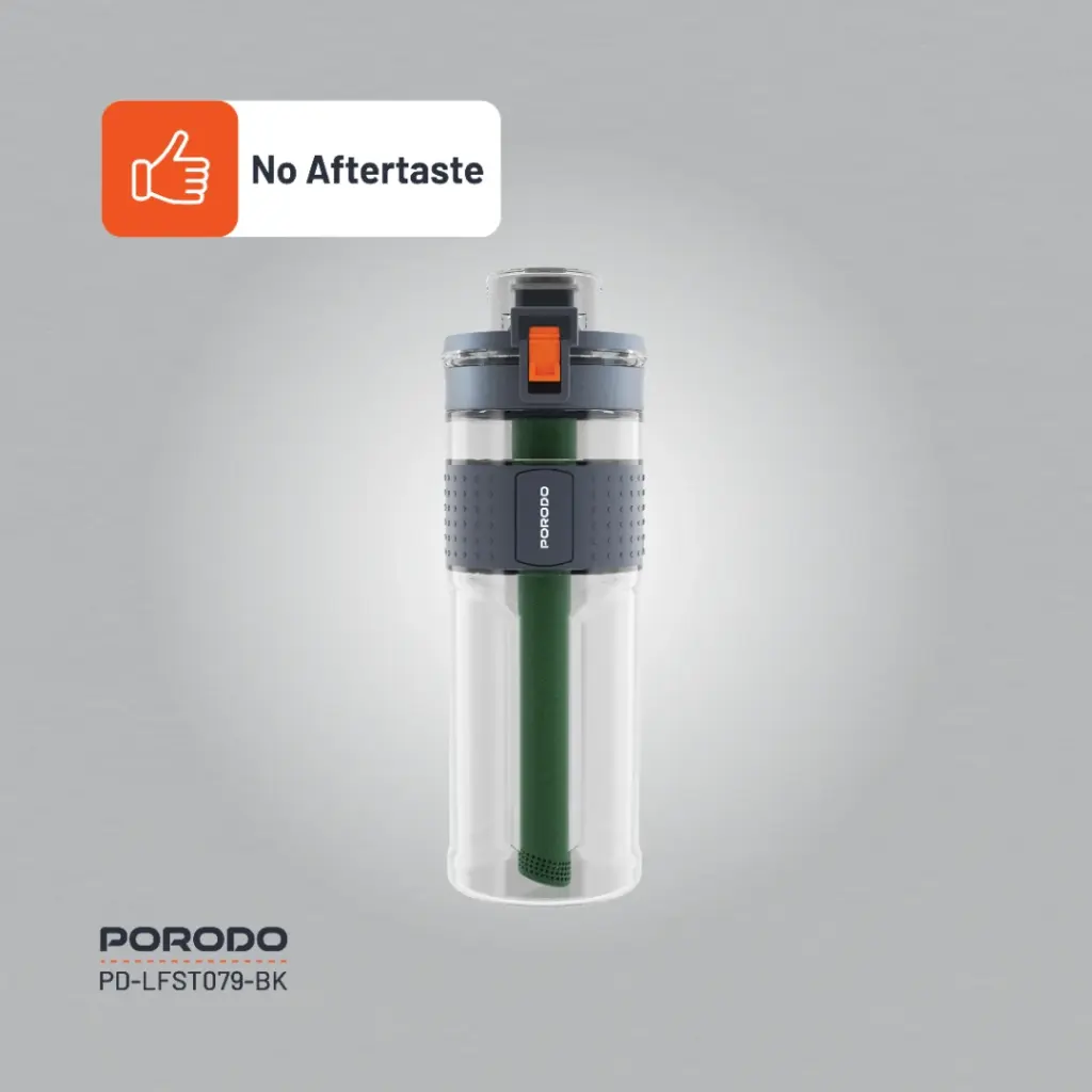 Porodo Lifestyle 2-Stage Filtration Water Bottle 6 Porodo Lifestyle 2-Stage Filtration Water Bottle