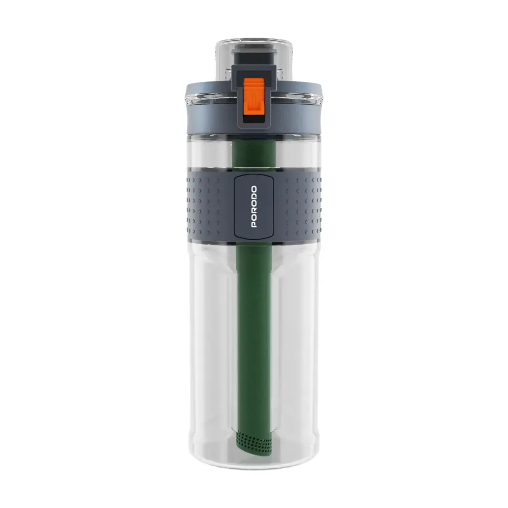 Porodo Lifestyle 2-Stage Filtration Water Bottle 2 Porodo Lifestyle 2-Stage Filtration Water Bottle