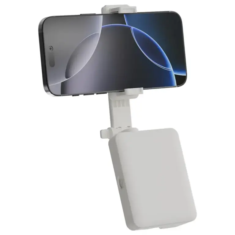 Porodo Lifestyle 3-In-1 Bluetooth Selfie Stick with Detachable Fill Light & Stand
