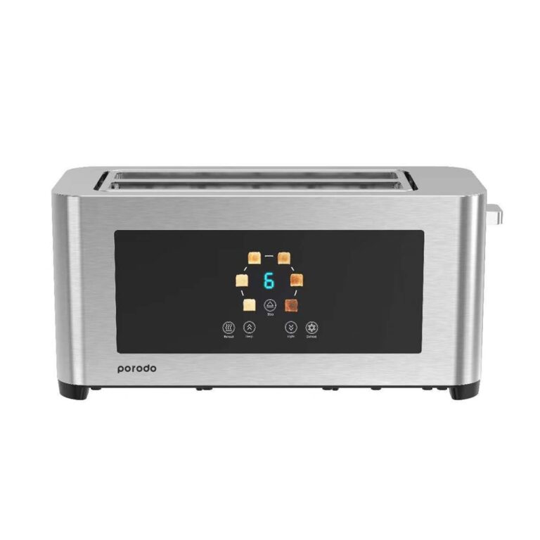 Porodo Lifestyle 4-Slice Digital Pop Up Toaster 850W