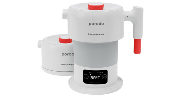 Porodo Lifestyle 850W Kettle with Digital Display and BS Plug 600ml