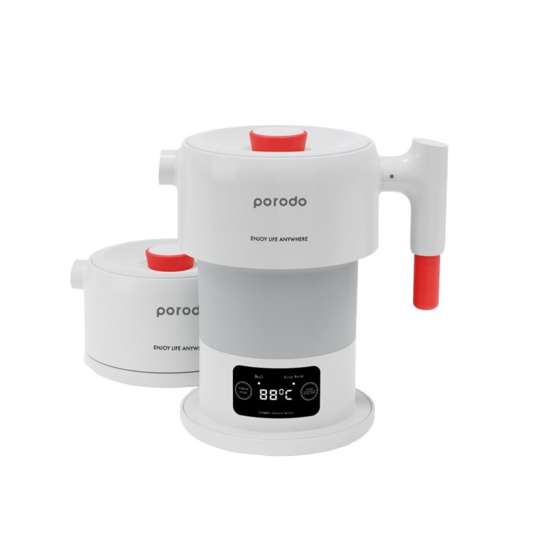 Porodo Lifestyle 850W Kettle with Digital Display and BS Plug 600ml