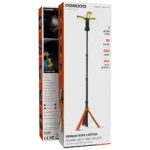 Porodo Lifestyle 9000mAh Work Lantern Foldable Multi-Mode LED Light with Tripod Base & Hook - Orange