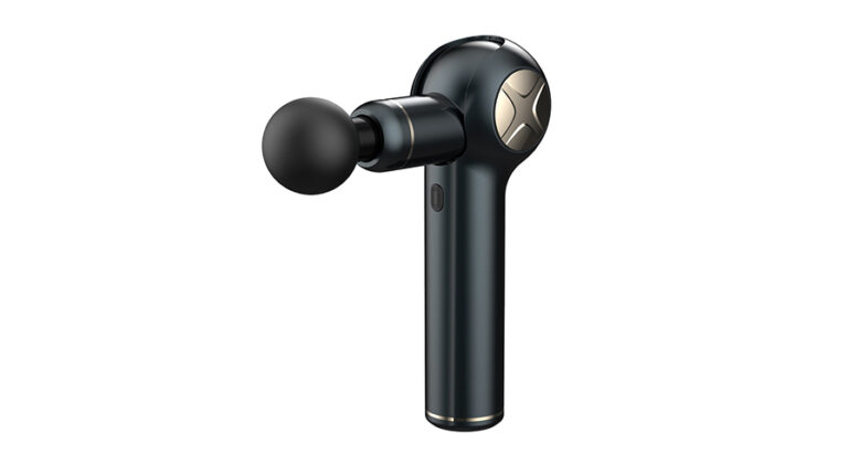 Porodo Lifestyle Adjustable Massage Gun with 5 Heads