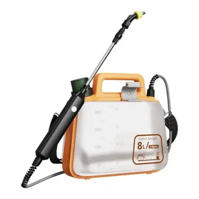 Porodo Lifestyle AquaSplash Electric Garden Sprayer with Dual Spray Modes - Orange