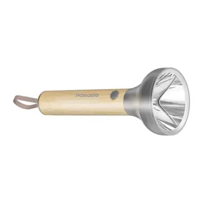 Porodo Lifestyle Birch 190 Wooden LED Flashlight - Wooden