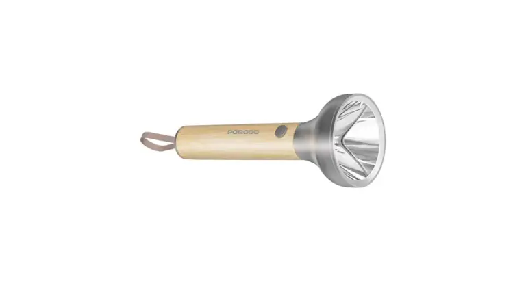 Porodo Lifestyle Birch 190 Wooden LED Flashlight - Wooden