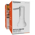 Porodo Lifestyle Bottle & Tabletop Water Pump with Digital Display & Touch Control