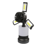 Porodo Lifestyle By Porodo 3 in 1 Ambient Light/Lamp/ Cooling Fan With 4 Light Modes