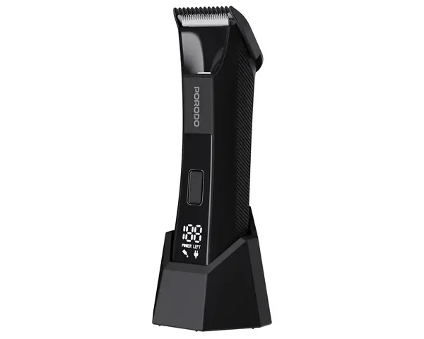 Porodo Lifestyle Ceramic Blade Gentle Grooming Trimmer with Digital Display