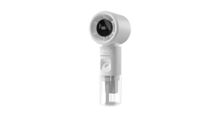 Porodo Lifestyle Cool & Hydrate Mini Fan & Humidifier