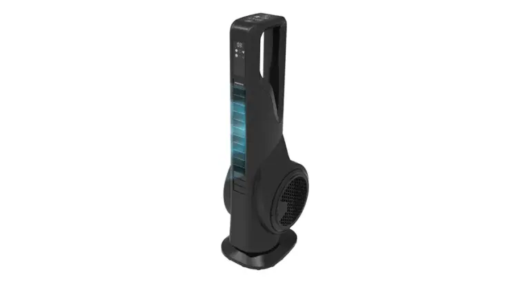 Porodo Lifestyle Coolbreeze 70W Smart Tower Fan with Aromatherapy & Air Purification