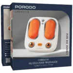 Porodo Lifestyle Cordless Heated Foot Massager with Tapping & Kneading Therapy