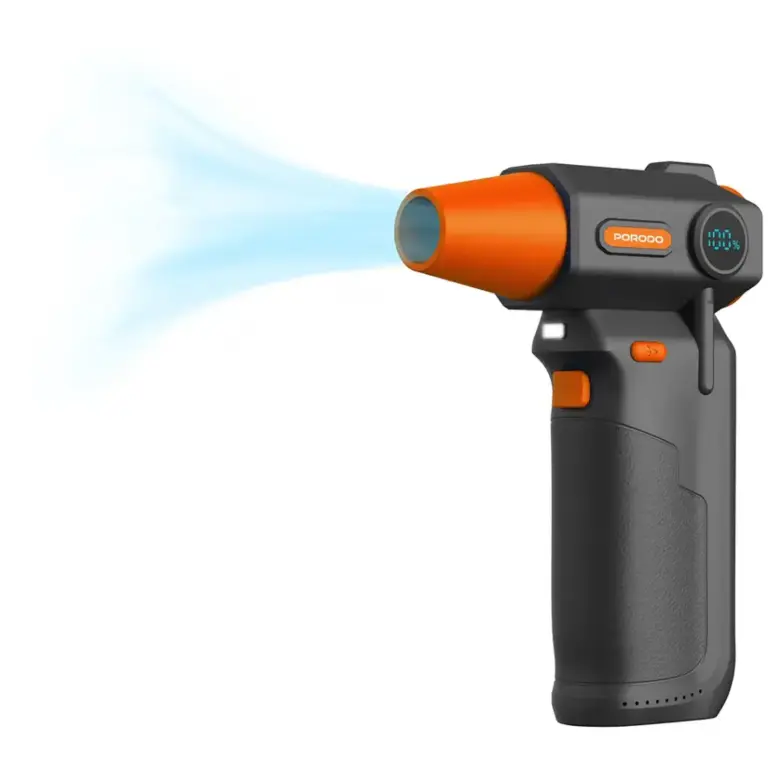 Porodo Lifestyle Cordless Turbo Air Duster with LED Work Light