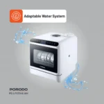 Porodo Lifestyle Counter-Top Dishwasher