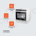 Porodo Lifestyle Counter-Top Dishwasher