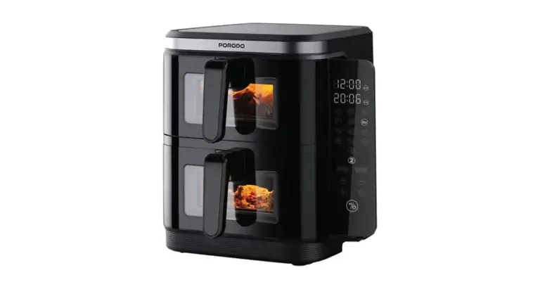 Porodo Lifestyle Double Stack Air Fryer with 12 Presets