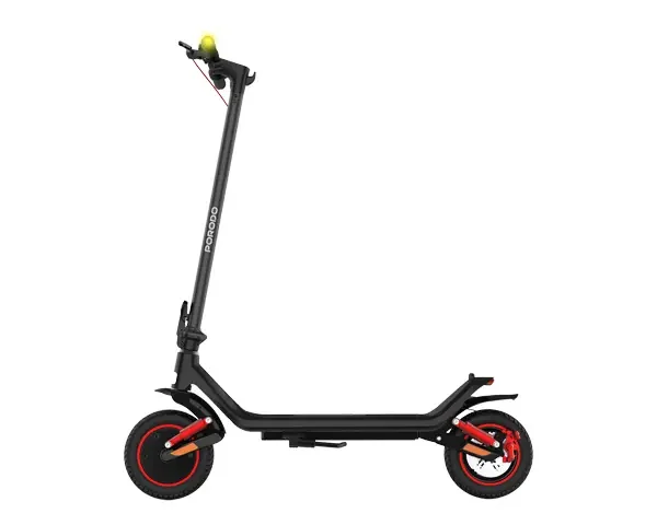 Porodo Lifestyle Drif Foldable Electric Scooter with Impact-Resistant Wheels