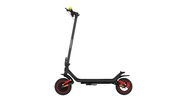 Porodo Lifestyle Drif Foldable Electric Scooter with Impact-Resistant Wheels