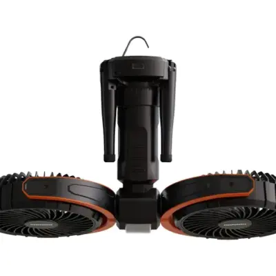 Porodo Lifestyle Dual-Head Oscillating Fan