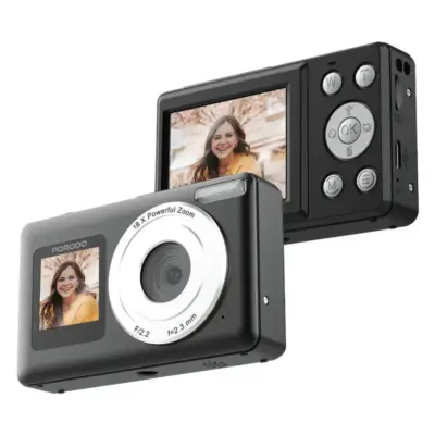 Porodo Lifestyle Dual-Screen Digital Camera