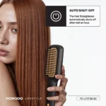 Porodo Lifestyle Electric Heated Hair Straightener Brush