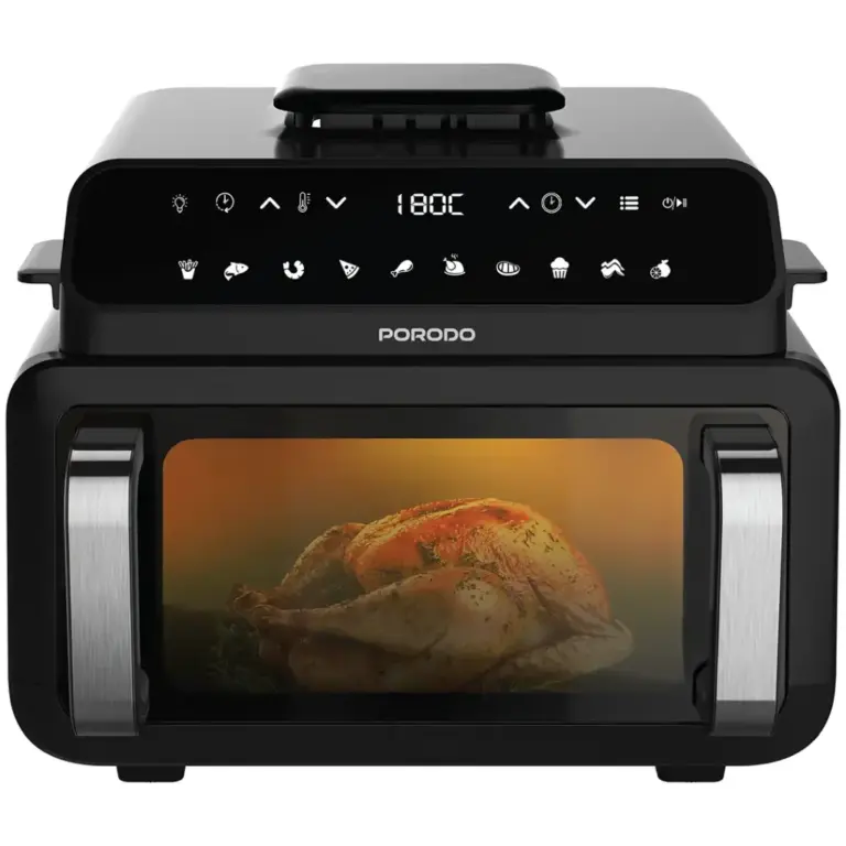 Porodo Lifestyle Flexi Cook Pro Indoor Grill, Pizza Oven, Air Fryer