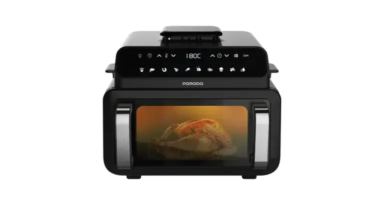 Porodo Lifestyle Flexi Cook Pro Indoor Grill, Pizza Oven, Air Fryer