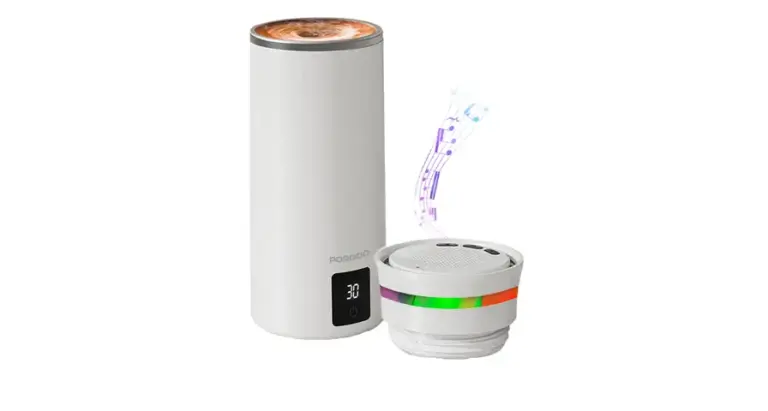 Porodo Lifestyle Fluxmix 350mL Stirring Cup with Speaker