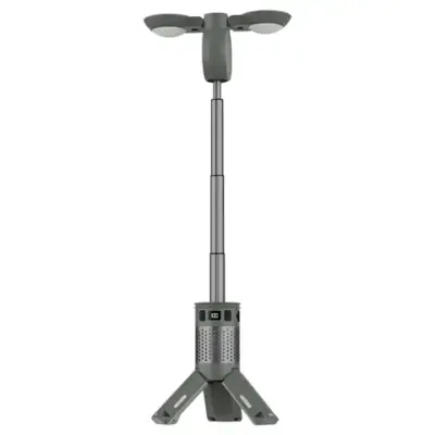 Porodo Lifestyle Foldable Lantern LED Camping Light with Tripod Base & RGB Lighting