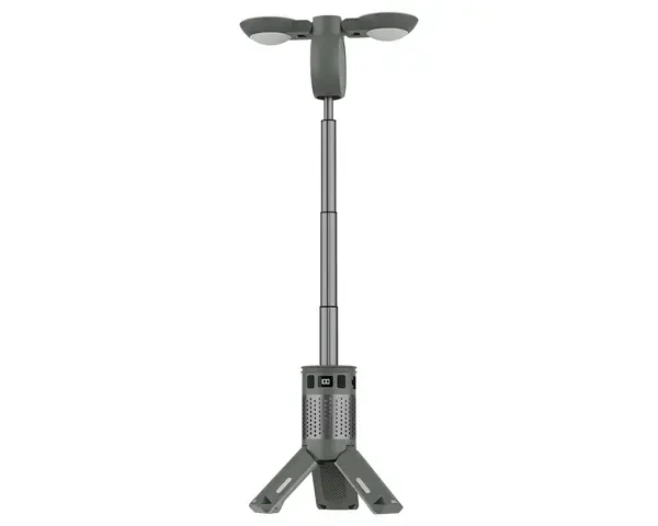 Porodo Lifestyle Foldable Lantern LED Camping Light with Tripod Base & RGB Lighting