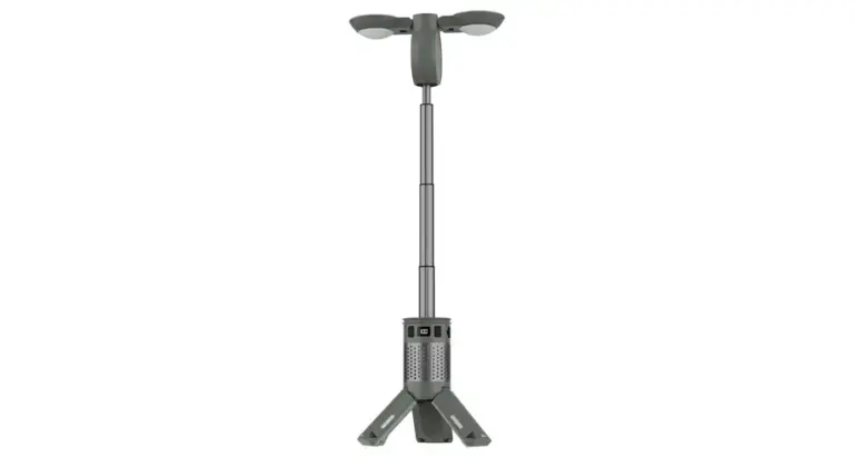 Porodo Lifestyle Foldable Lantern LED Camping Light with Tripod Base & RGB Lighting