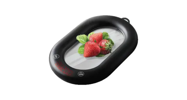 Porodo Lifestyle Glass Design Smart Kitchen Digital Scale with Real-Time App Sync