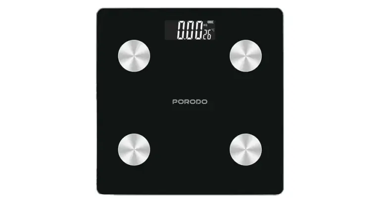 Porodo Lifestyle Gravis Smart Body Fat & BMI Scale