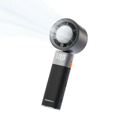 Gadget Pulse Kenya 5 Porodo Lifestyle Handheld Turbo Fan