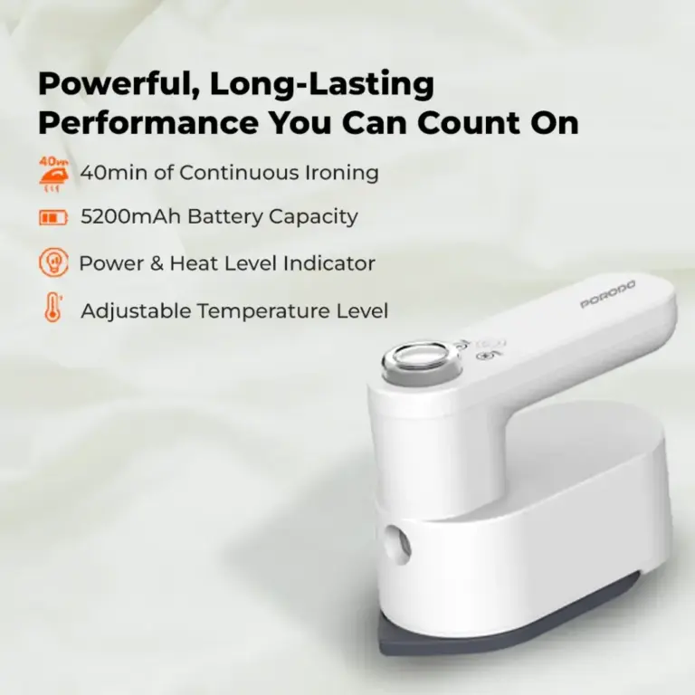 Porodo Lifestyle Heatpulse Portable Steam Iron