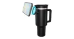 Porodo Lifestyle Hydrate & Hold Magnetic Mount 40oz Insulated Tumbler