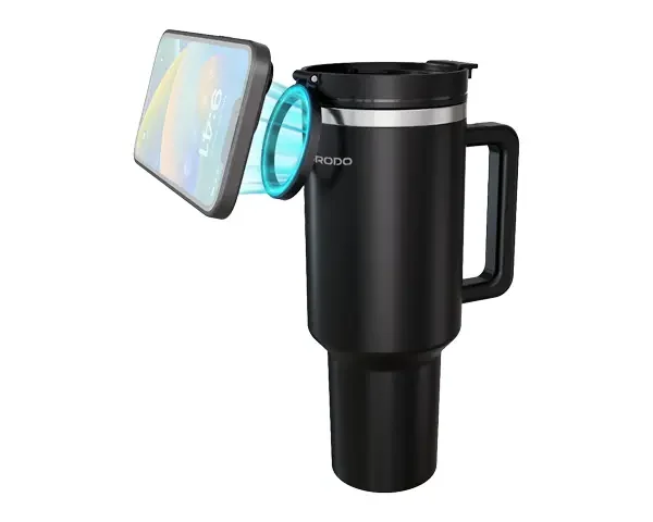 Porodo Lifestyle Hydrate & Hold Magnetic Mount 40oz Insulated Tumbler