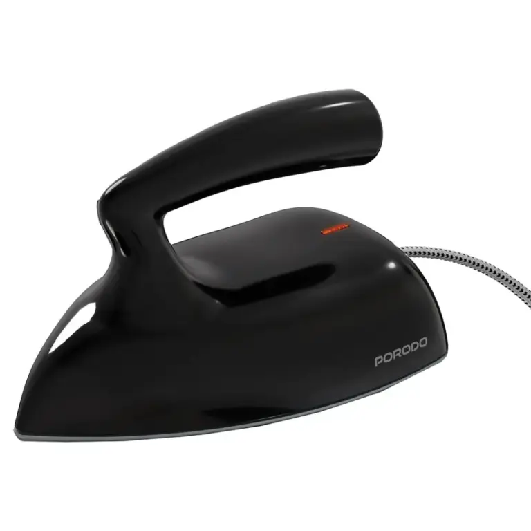 Porodo Lifestyle Ironix Portable Mini Iron Steamer with Bakelite Handle
