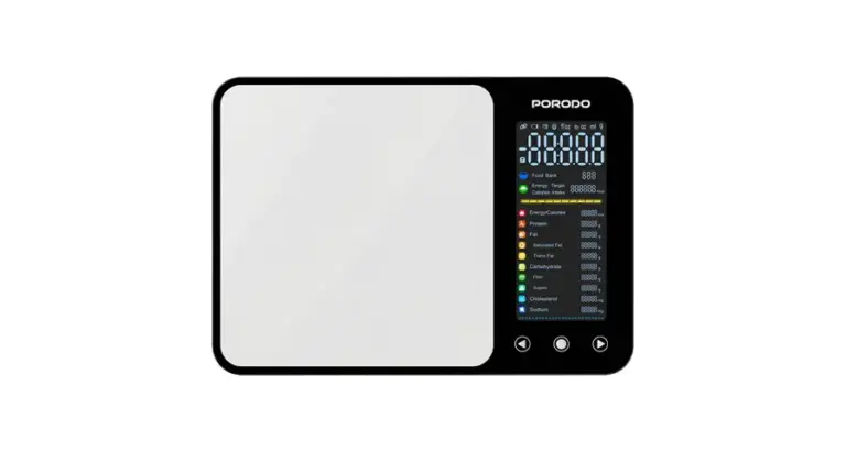 Porodo Lifestyle Kalio Smart Food Kitchen Scale Measuring Tape with Nutritional Calculator